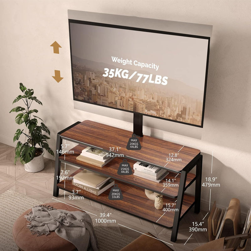 TV Stand Cabinet with Bracket for 37" 70