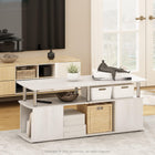 White Oak/Stainless Steel