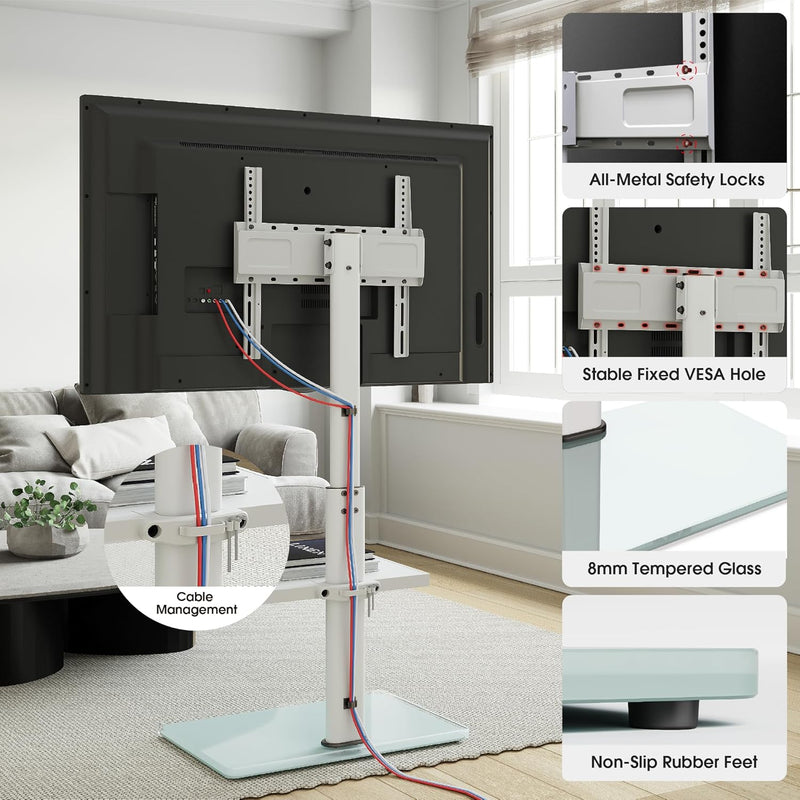 TV Stand Floor for 32-70 Inch Tvs Up