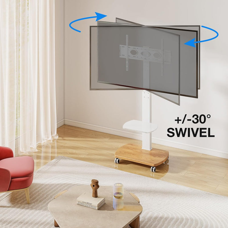 TV Stand for 32-65 Inch Tvs with Oak