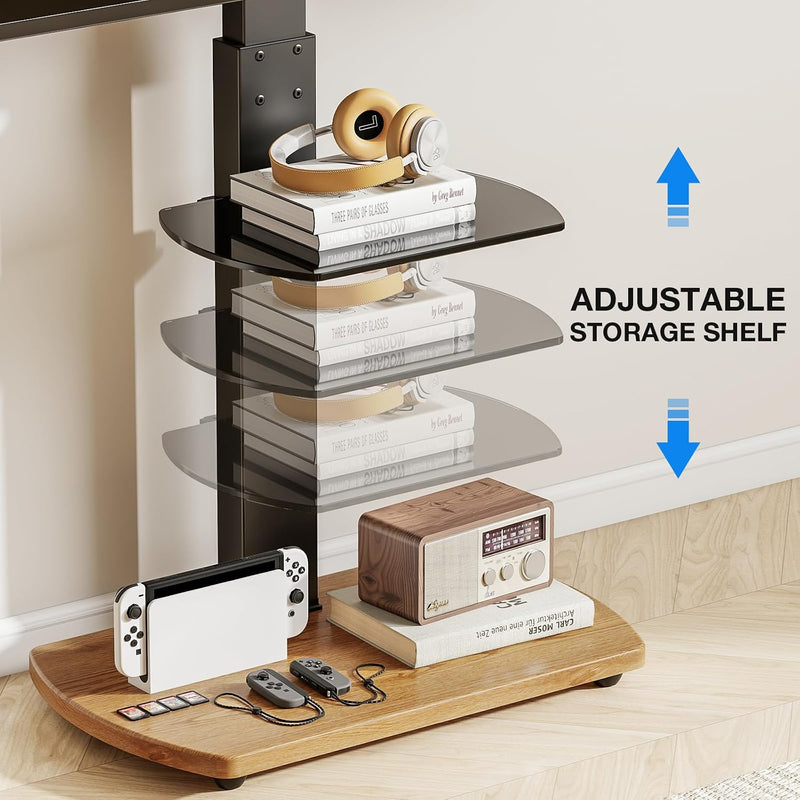 TV Stand for 32-65 Inch Tvs with Oak