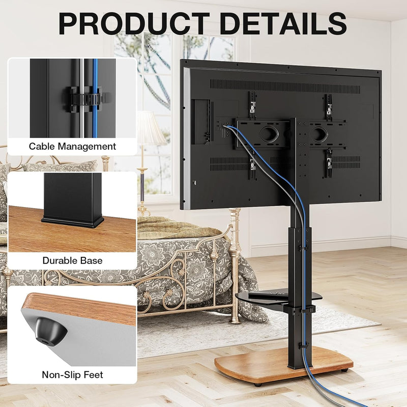 TV Stand for 32-65 Inch Tvs with Oak