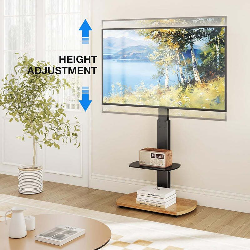 TV Stand for 32-65 Inch Tvs with Oak
