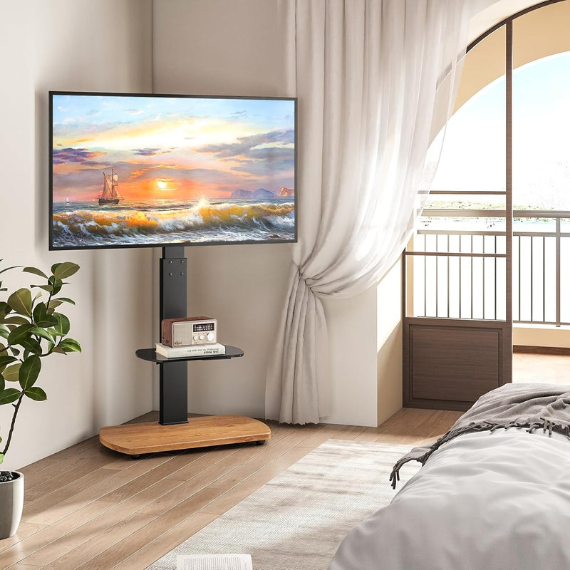 TV Stand for 32-65 Inch Tvs with Oak