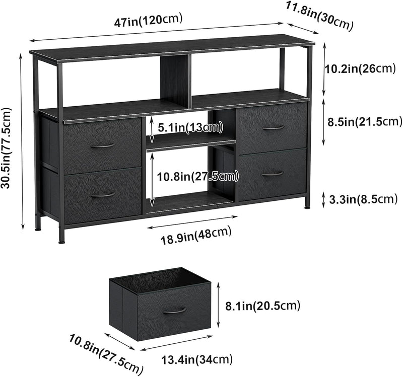 TV Stand for Up to 55 Inch