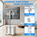 TV Stand on Wheels for 32-60 Inch LED
