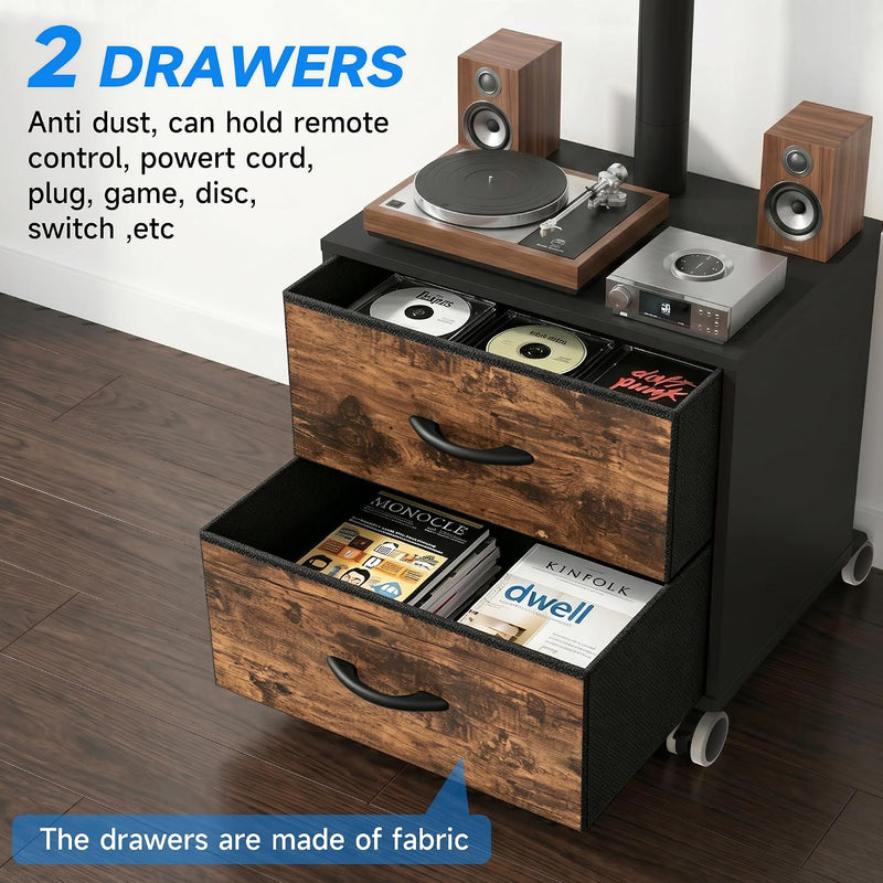 TV Stand on Wheels for 32-60 Inch LED