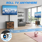TV Stand on Wheels for 32-60 Inch LED