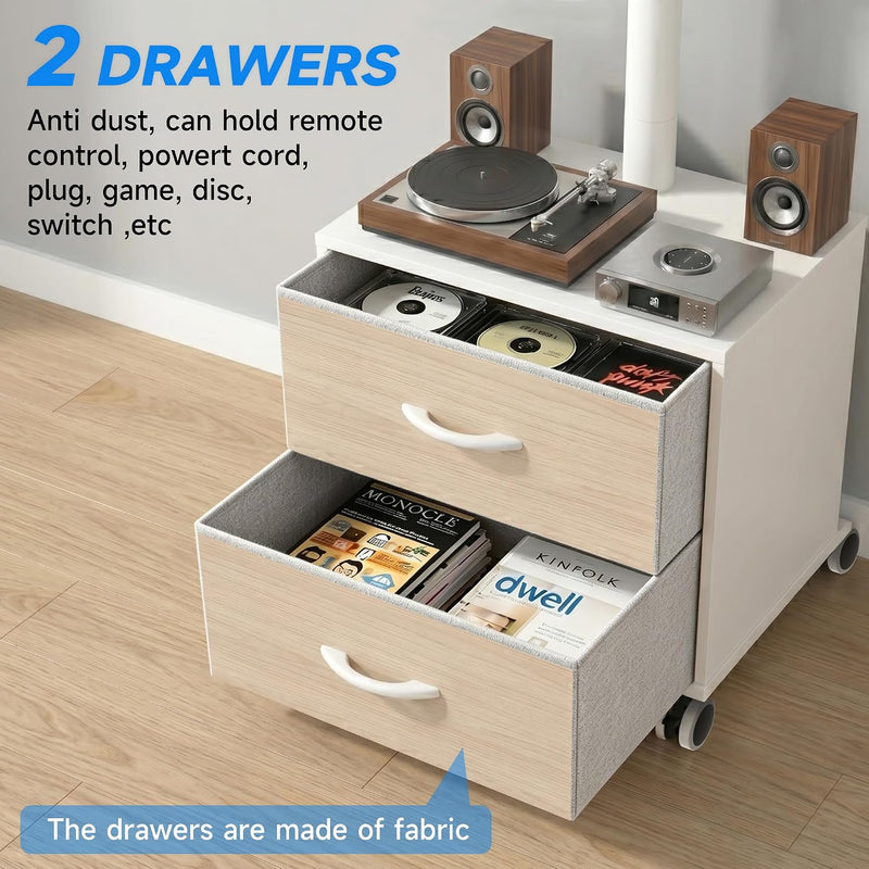 TV Stand on Wheels for 32-60 Inch LED