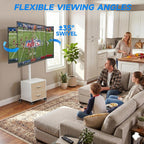 TV Stand on Wheels for 32-60 Inch LED