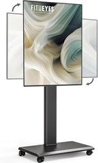 TV Stand on Wheels for 32-75 Inch Landscape