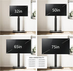 TV Stand on Wheels for 32-75 Inch Landscape