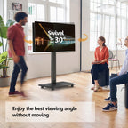TV Stand on Wheels for 32-75 Inch Landscape