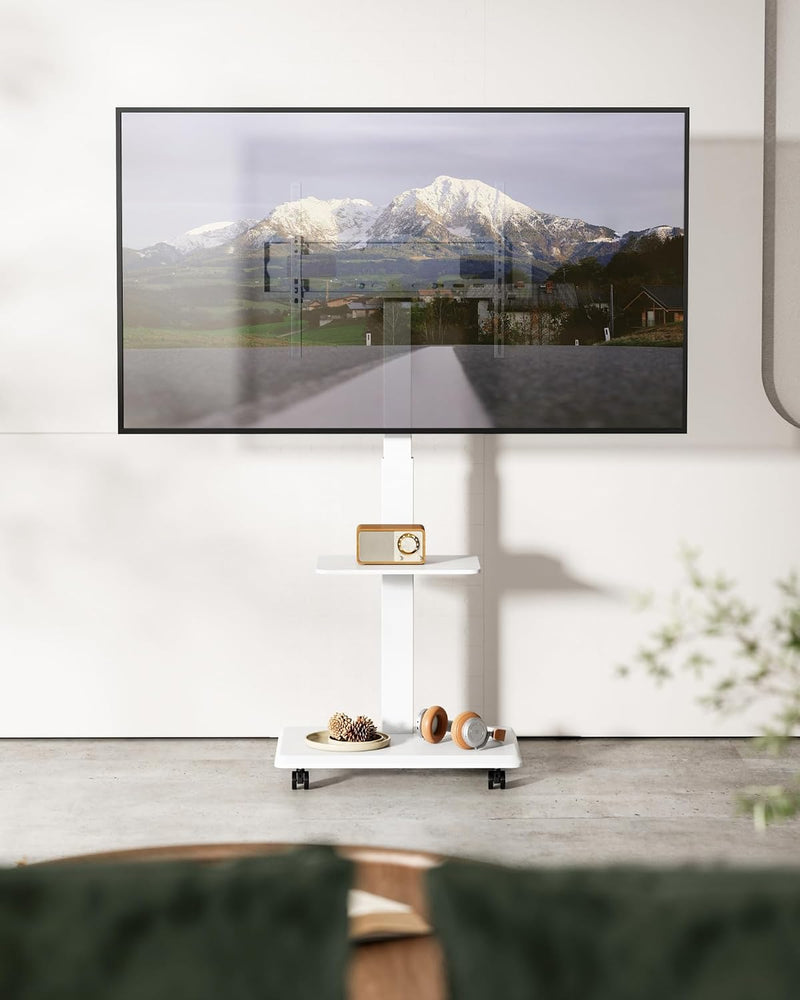 TV Stand on Wheels for 37-75 Inch Up