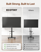 TV Stand on Wheels for 37-75 Inch Up