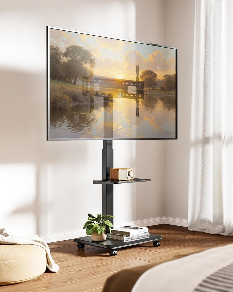 TV Stand on Wheels for 37-75 Inch Up