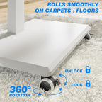 TV Stand on Wheels for 42-75 Inch Tvs