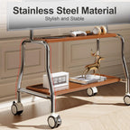 TV Stand on Wheels Shelf and Peg Board
