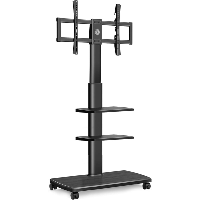 TV Stand on Wheels with 3 Shelves
