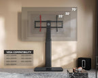 TV Stand with 20MM Wood Base for 32-70