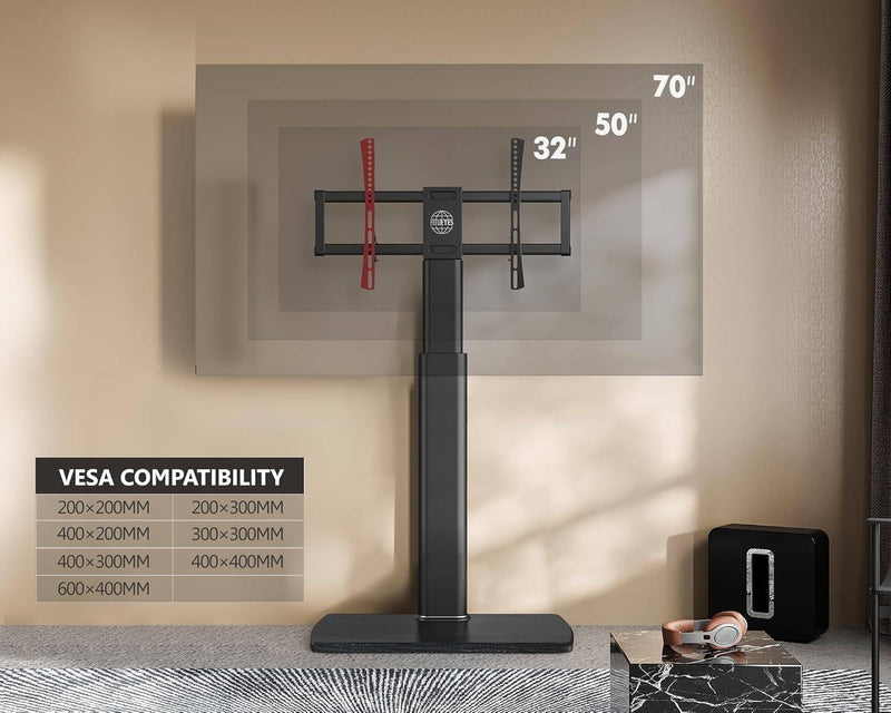 TV Stand with 20MM Wood Base for 32-70