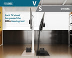 TV Stand with 20MM Wood Base for 32-70