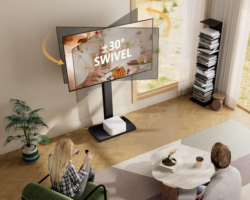 TV Stand with 20MM Wood Base for 32-70