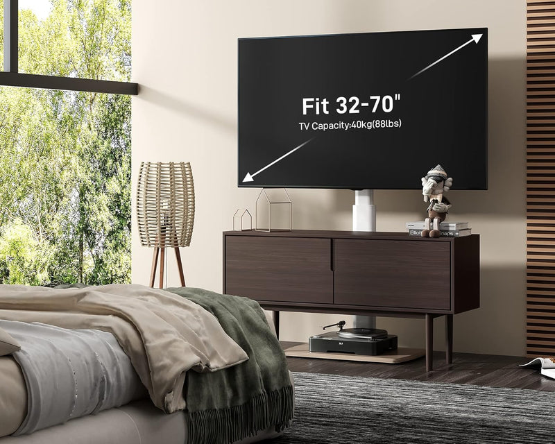 TV Stand with 20MM Wood Base for 32-70