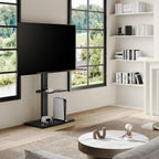 TV Stand with Iron Base for 50-80 Inch