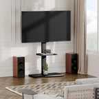TV Stand with Iron Base for 50-80 Inch