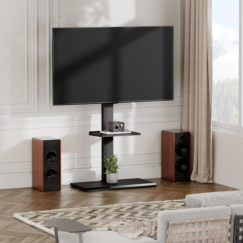 TV Stand with Iron Base for 50-80 Inch