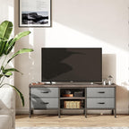 TV Stand with Storage Console Table 63 Inch
