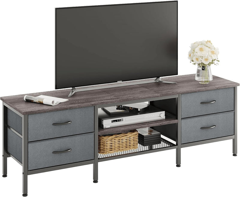 TV Stand with Storage Console Table 63 Inch