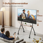TV Stand with Wheels for 49-80 Inches Up
