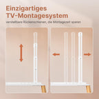 TV Stand with Wheels for 49 to 75