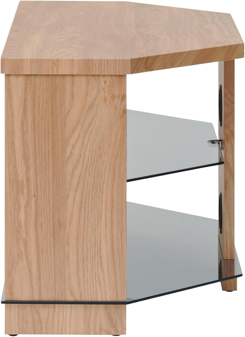 TV Stand with Wood Top and Sides Tinted