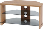 TV Stand with Wood Top and Sides Tinted