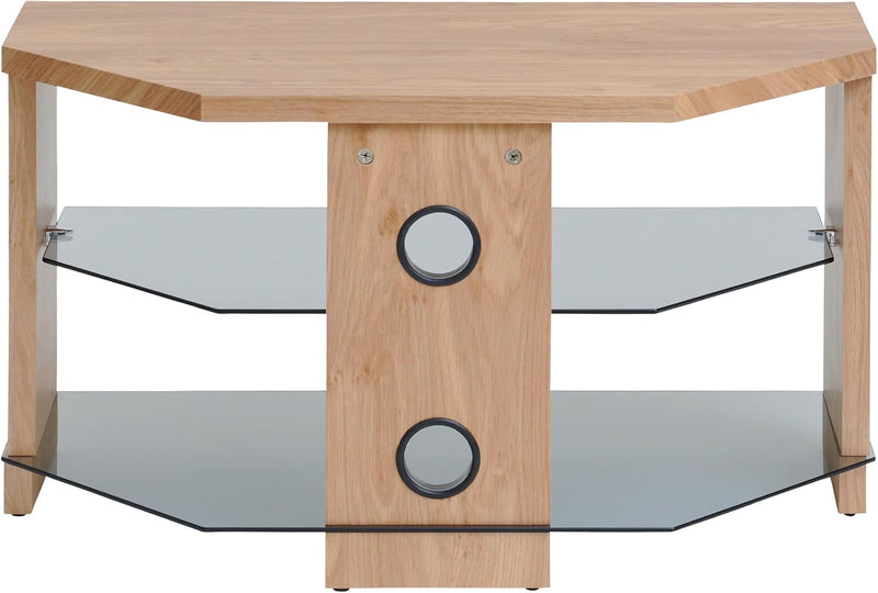 TV Stand with Wood Top and Sides Tinted
