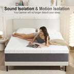 Mattresses 20CM Single with Memory Foam and Anti-Mite