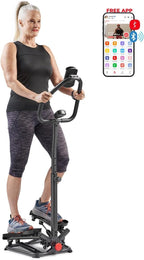 Twist Stair Stepper W Handlebar for Home Workouts