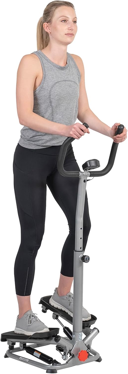 Twist Stair Stepper W Handlebar for Home Workouts