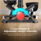 Twist Stair Stepper W Handlebar for Home Workouts