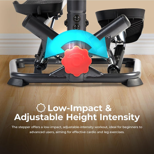 Twist Stair Stepper W Handlebar for Home Workouts