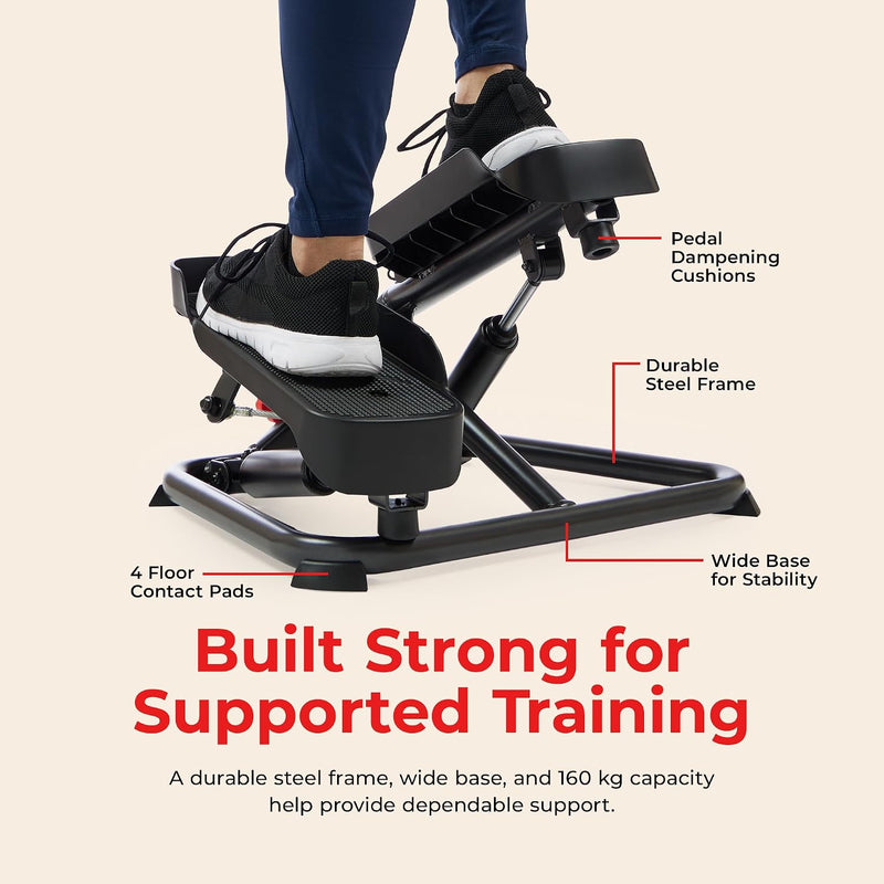 Twist Stair Stepper with Resistance Bands