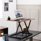 Ultra-Slim Single Top Height Adjustable Standing Desk Riser