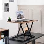 Ultra-Slim Single Top Height Adjustable Standing Desk Riser