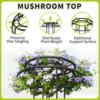 Umbrella Trellis Wisteria Support Frame Rustproof (2 Pack)