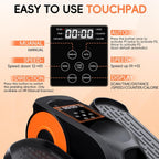 Under Desk Elliptical Machine for Home with 12