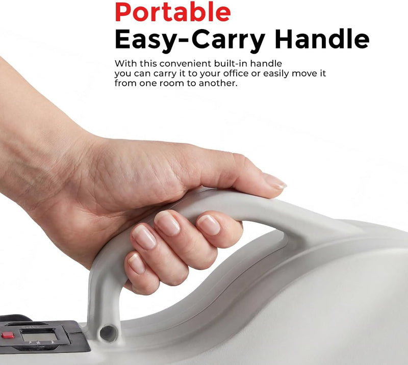 Under-Desk Pedal Elliptical Machine Leg Exerciser