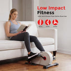 Under-Desk Pedal Elliptical Machine Leg Exerciser